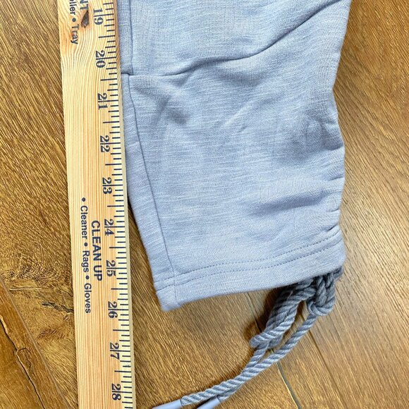 Gymshark Jogger Pants Womens S Blue High Waist Ruched Ankle Slim Fit Athleisure - Picture 6 of 8